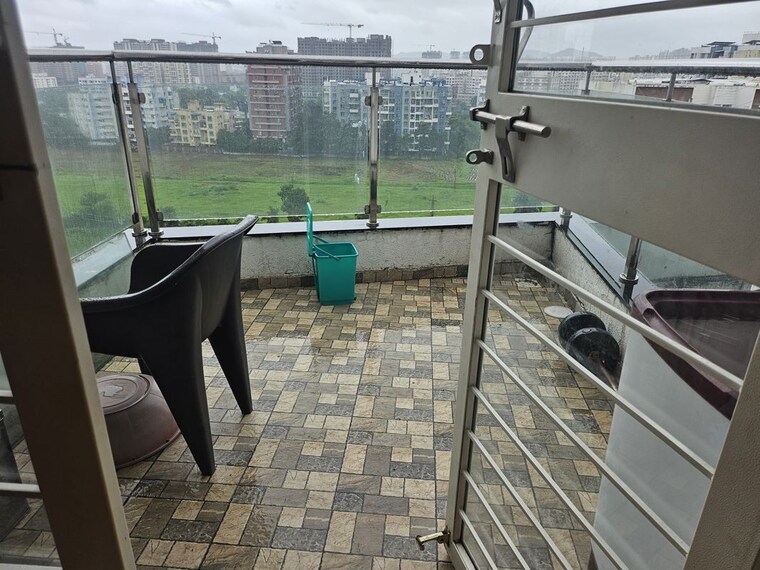 Balcony, zinnia-elegance 2 Bedroom 760 Sq.Ft. Apartment In Wakad Pune 10310815