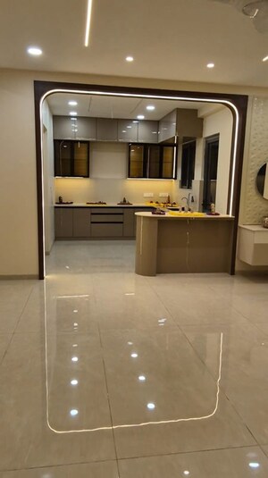 Kitchen in 3 BHK Apartment at SRR Sriram River View, Narsingi – for Rent