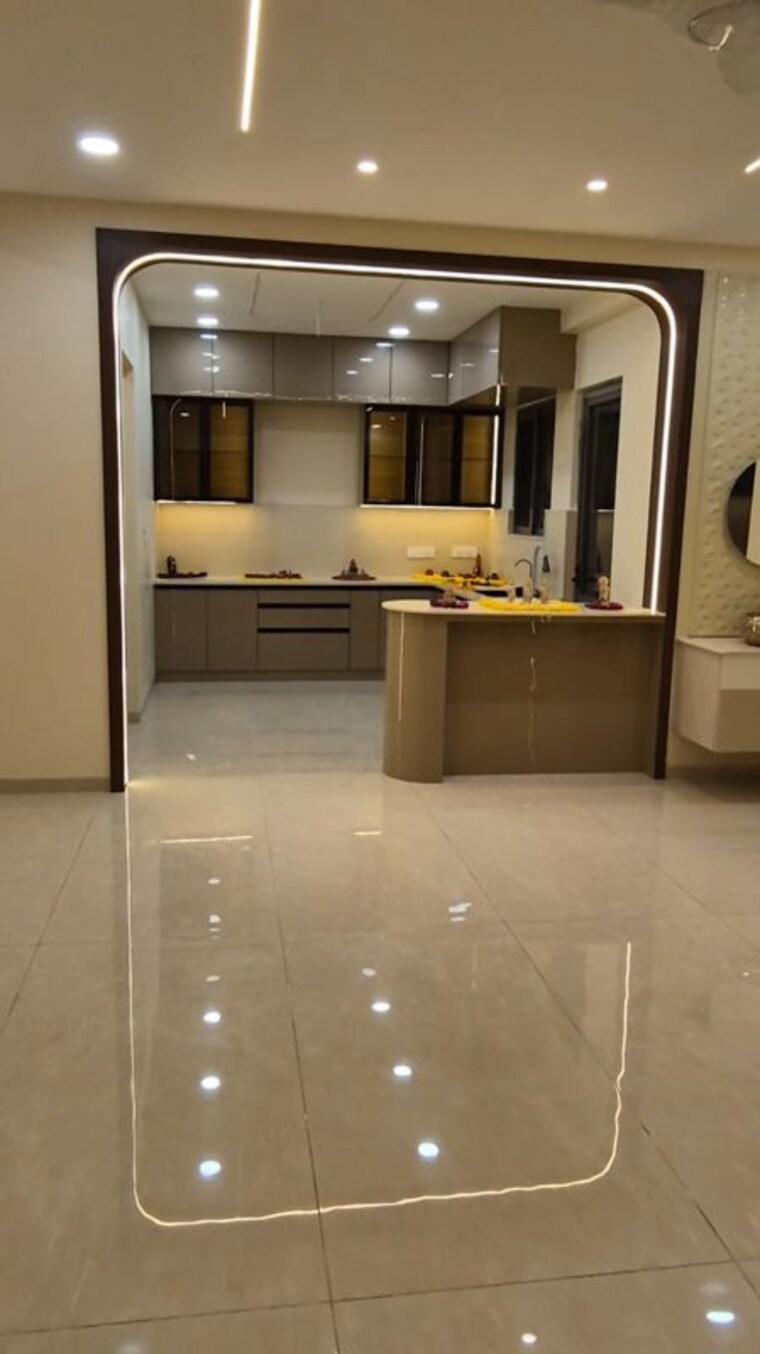 Kitchen, srr-sriram-river-view 3 Bedroom 2600 Sq.Ft. Apartment In Narsingi Hyderabad 10310816