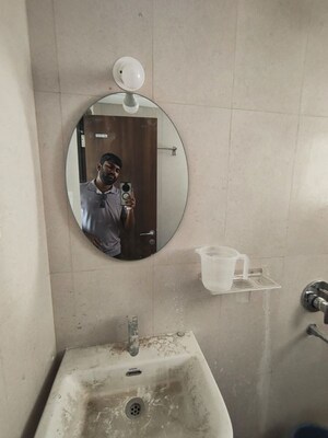 Bathroom in 2 BHK Apartment at Greenspace Celestial, Kokapet – for Rent