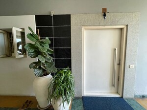 Balcony in 3 BHK Apartment at Trendset Valley View, Banjara Hills – for Rent