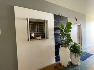 Staircase in 3 BHK Apartment at Trendset Valley View, Banjara Hills – for Rent