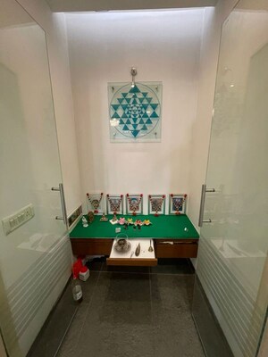 Team Area in 3 BHK Apartment at Trendset Valley View, Banjara Hills – for Rent