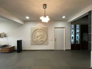 Living Room in 3 BHK Apartment at Trendset Valley View, Banjara Hills – for Rent