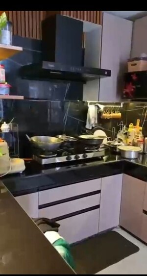 Kitchen in 2 BHK Apartment at Kiara Residency, Sushant Golf City – for Rent