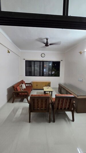 Living Room in 2 BHK Apartment at Asha Heights Aundh, Aundh – for Rent