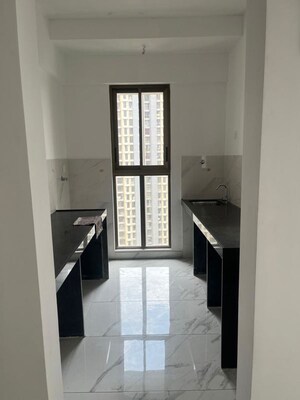 Staircase in 1.5 BHK Apartment at Sheth Zuri, Laxmi Nagar – for Rent