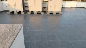 Bathroom in 4 BHK Apartment at Vasant Vihar – for Rent