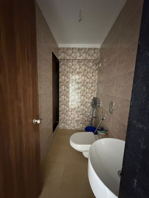 Bathroom in 3 BHK Apartment at Kalpataru Immensa B, Kolshet Road – for Rent