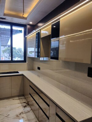 Kitchen in 3 BHK Builder Floor at Chakrata Road – for Sale