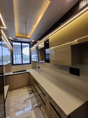 Kitchen in 3 BHK Builder Floor at Chakrata Road – for Sale