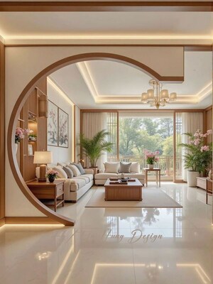Living Room in 4 BHK Villa at Bidadi – for Sale