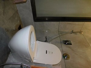 Bathroom in 3.5 BHK Apartment at Shubham Trident, Chembur – for Rent