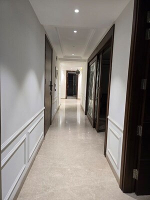 Building Lobby in 4 BHK Apartment at Safdarjung Enclave – for Rent