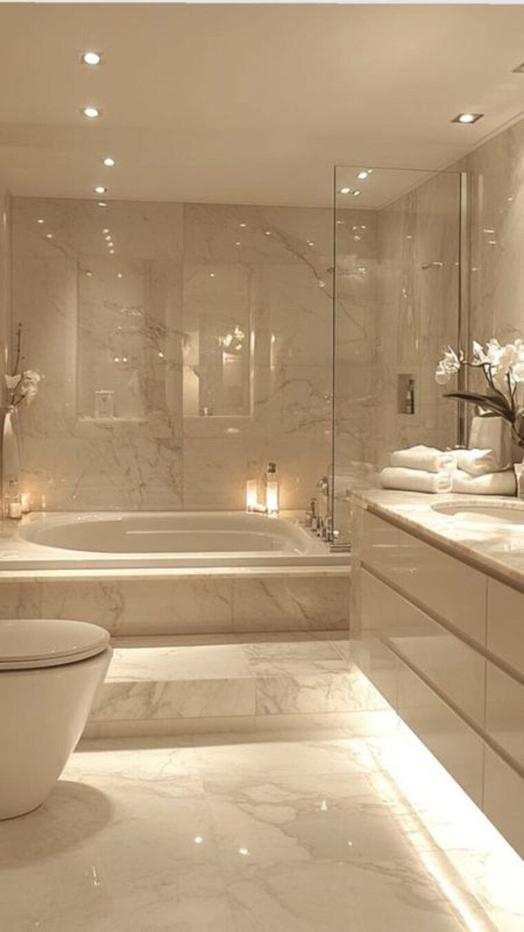 Bathroom, bidadi 3 Bedroom 1200 Sq.Ft. Villa In Bidadi Bangalore 10310922