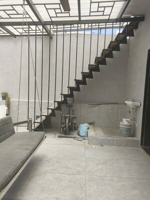 Staircase in 1 BHK Independent House at Tadwadi – for Rent