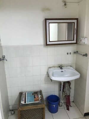 Bathroom in 3 BHK Apartment at Gananjay Society, Kothrud – for Rent