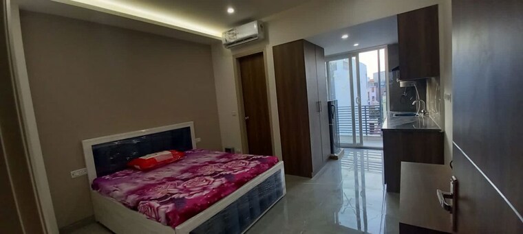 Bedroom, south city 1 Studio 500 Sq.Ft. Builder Floor In South City 1 Gurgaon 10310955