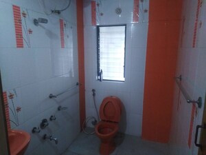 Bathroom in 3 BHK Apartment at Gokhale Manik, Prabhat Road – for Rent