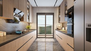 Kitchen in 3 BHK Apartment at Pristine The Lords, Pashan – for Sale