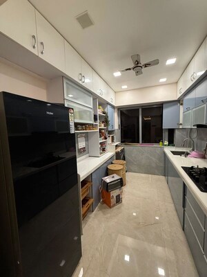 Kitchen in 3 BHK Apartment at Amanora Future Towers, Hadapsar – for Rent