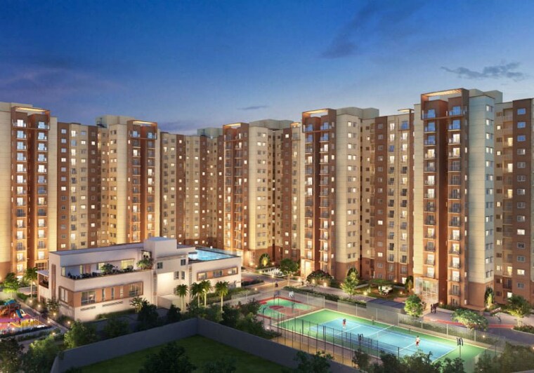 Exterior View, shriram-earth-whitefield 2 Bedroom 1055 Sq.Ft. Apartment In Whitefield Bangalore 10234751