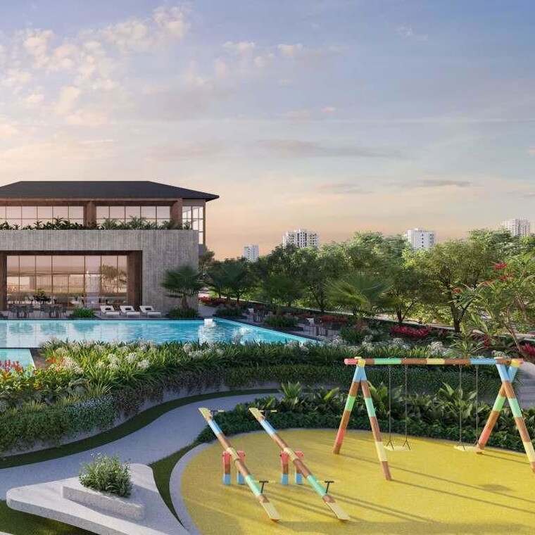 Swimming Pool, malpani-m-soul-strings 4 Bedroom 2060 Sq.Ft. Apartment In Pashan Pune 8643528