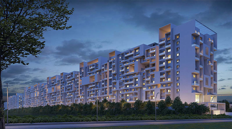 2 BHK + Pooja Room 960 Sq.Ft. Apartment in Rohan Ananta