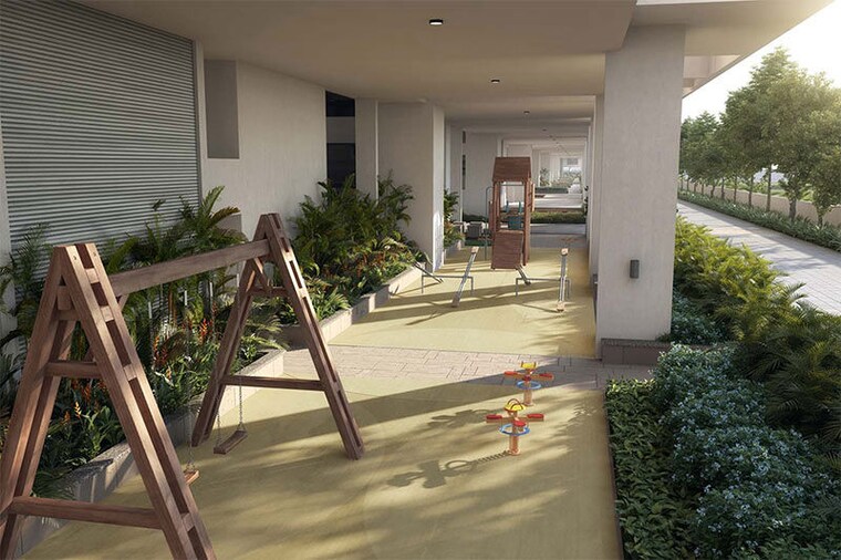 Balcony, rohan-ananta 2 Bedroom 960 Sq.Ft. Apartment In Tathawade Pune 10310988