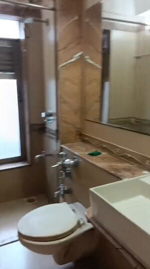 Bathroom in 2 BHK Apartment at Raheja Acropolis, Deonar – for Rent