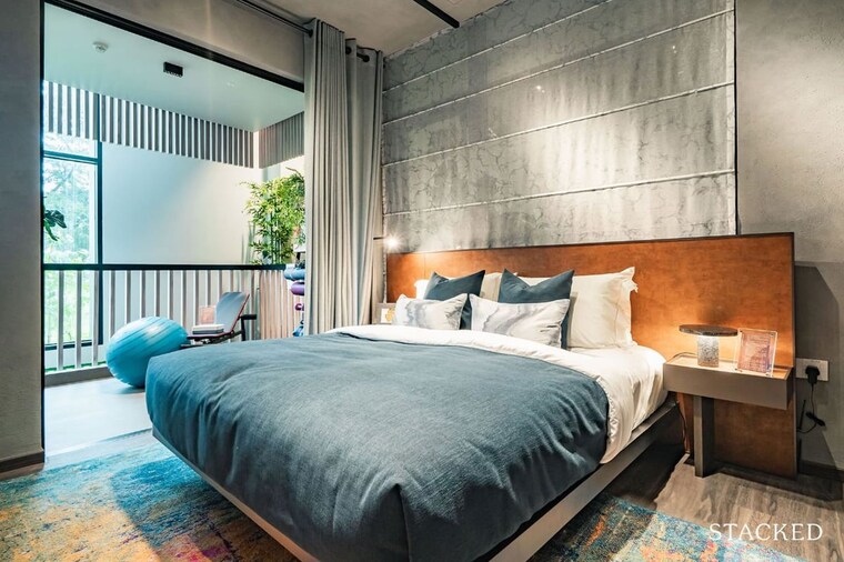 Bedroom, ambala highway 3 Bedroom 1954 Sq.Ft. Apartment In Ambala Highway Zirakpur 10311003