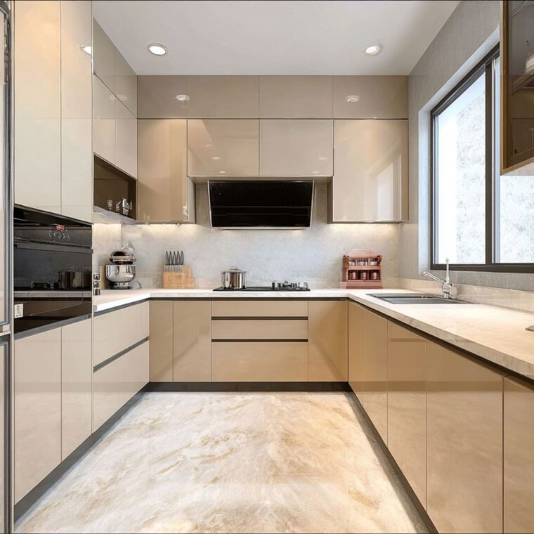 Kitchen, ambala highway 3 Bedroom 1954 Sq.Ft. Apartment In Ambala Highway Zirakpur 10311003