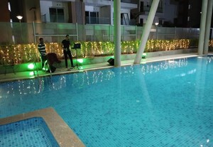 Swimming Pool in 4 BHK Apartment at DSR Fortune Prime, Madhapur – for Rent