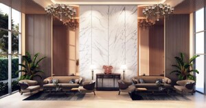 Living Room in 3 BHK Apartment at Mighty Siddhi Darshan, Dadar West – for Sale