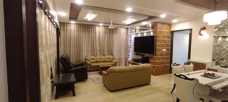 Living Room, lodha-belmondo 3 Bedroom 1445 Sq.Ft. Apartment In Gahunje Pune 10311041
