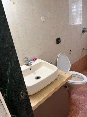 Bathroom in 2 BHK Apartment at Bandra West – for Rent