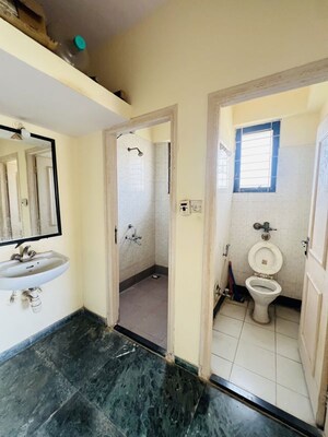 Bathroom in 1 BHK Apartment at Hiranandani Estate Park Plaza A, Ghodbunder Road – for Sale
