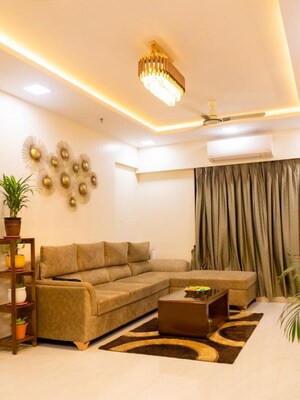 Living Room in 2 BHK Apartment at Simran Heights Chembur, Chembur – for Rent