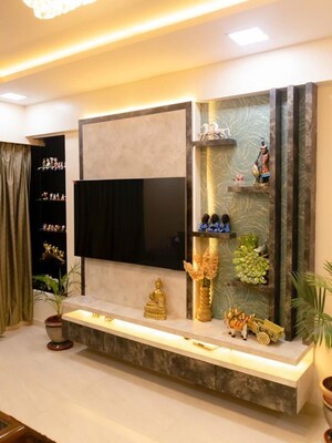 Living Room in 2 BHK Apartment at Simran Heights Chembur, Chembur – for Rent