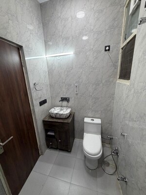 Bathroom in 3 BHK Builder Floor at Sushant Lok Iii – for Sale