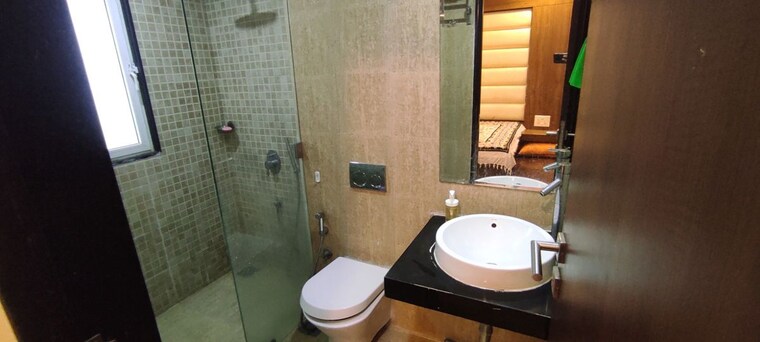 Bathroom, lodha-belmondo 3 Bedroom 1445 Sq.Ft. Apartment In Gahunje Pune 10311075