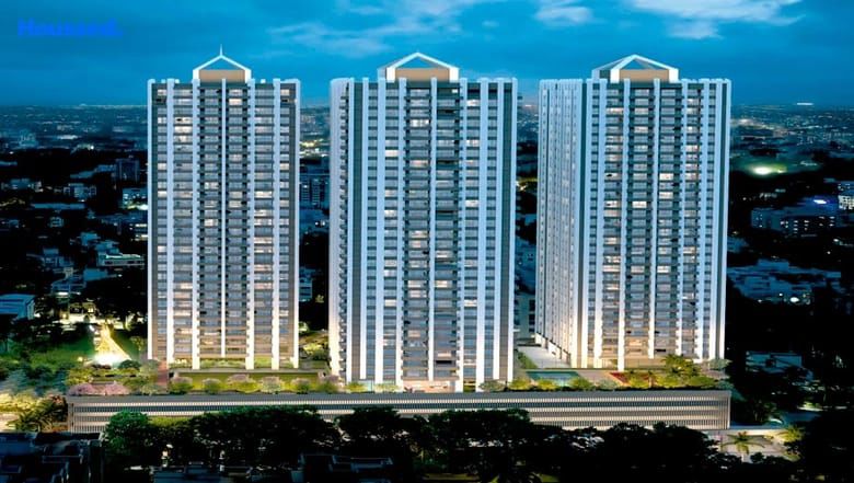 3 BHK + Pooja Room Apartment For Sale in Erandwane