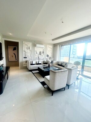 Living Room in 3 BHK Apartment at Ambala Highway – for Sale