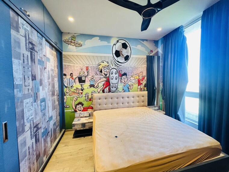 Bedroom, one-hiranandani-park-willowcrest 3 Bedroom 1430 Sq.Ft. Apartment In Ghodbunder Road Thane 10311100