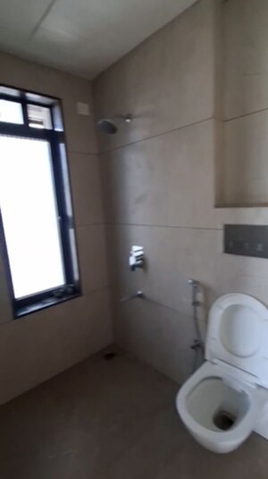 Bathroom in 3 BHK Apartment at Roodraksh Golf Walk, Chembur – for Rent