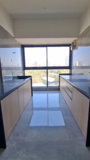 Kitchen in 3 BHK Apartment at Roodraksh Golf Walk, Chembur – for Rent