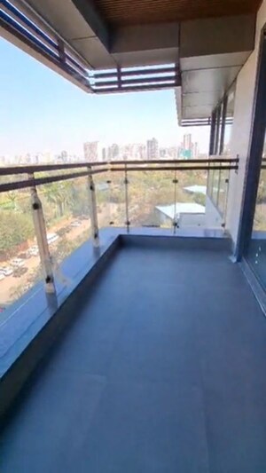 Balcony in 3 BHK Apartment at Roodraksh Golf Walk, Chembur – for Rent