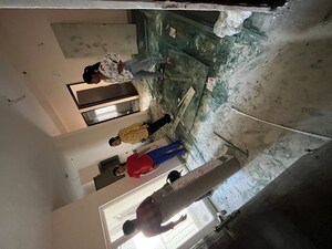 Living Room in 2 BHK Apartment at Amrapali Dream Valley, Tech Zone 4 Greater Noida – for Rent