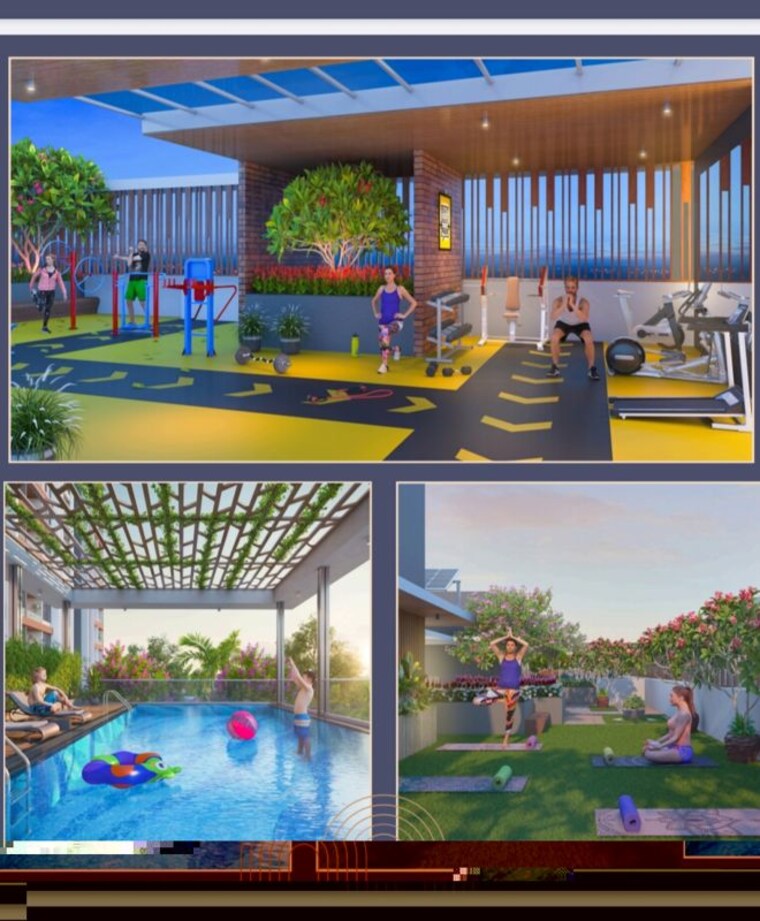Exterior View, prithvi-paradise 2 Bedroom 770 Sq.Ft. Apartment In Tathawade Pune 10311181