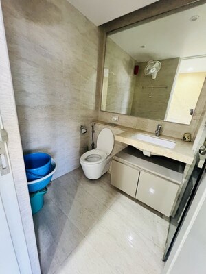 Bathroom in 3 BHK Apartment at Hiranandani ParK Clifton, Ghodbunder Road – for Sale